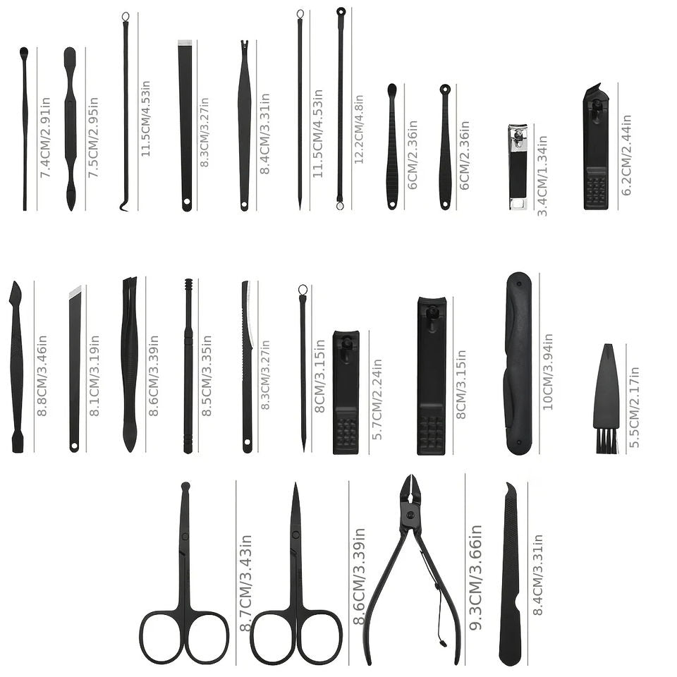 25-pcs Manicure &amp; Pedicure Kit