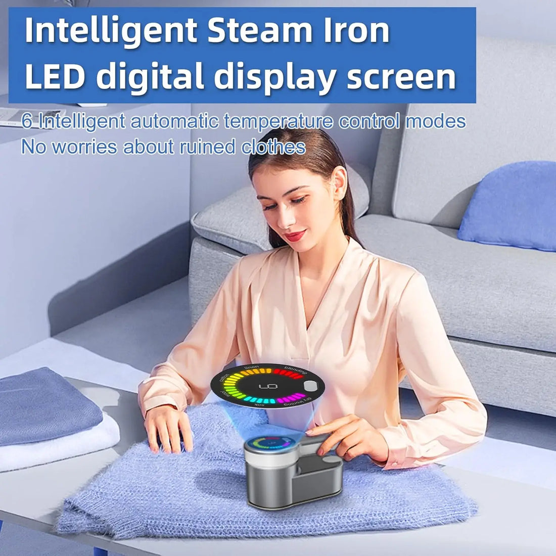 Mini Travel Iron with Steam Function