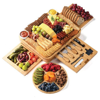 Meat and Cheese Board Set with Charcuterie