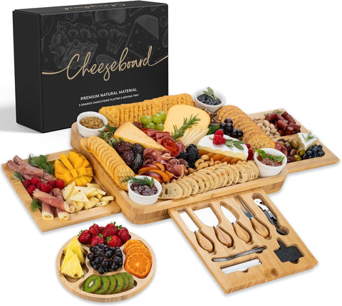 Meat and Cheese Board Set with Charcuterie