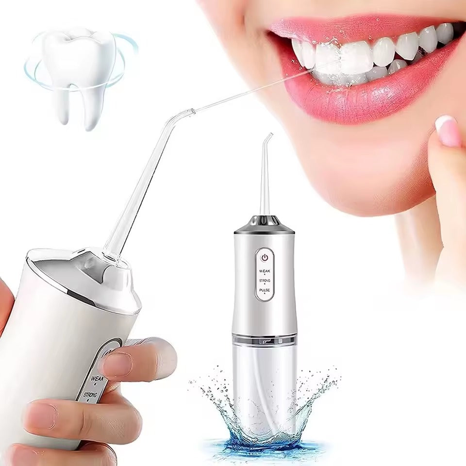 Water dental flosser