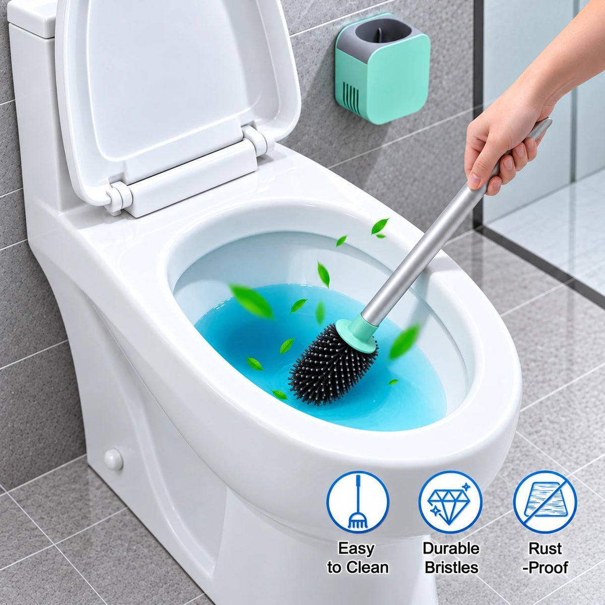 Cleaning Toilet Brush