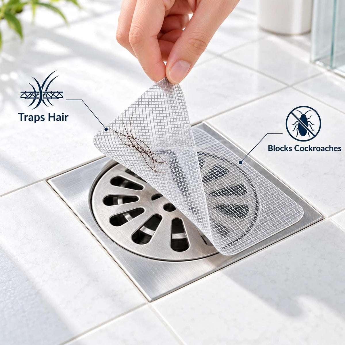 Shower Drain Hair Catcher ( 30 pcs )