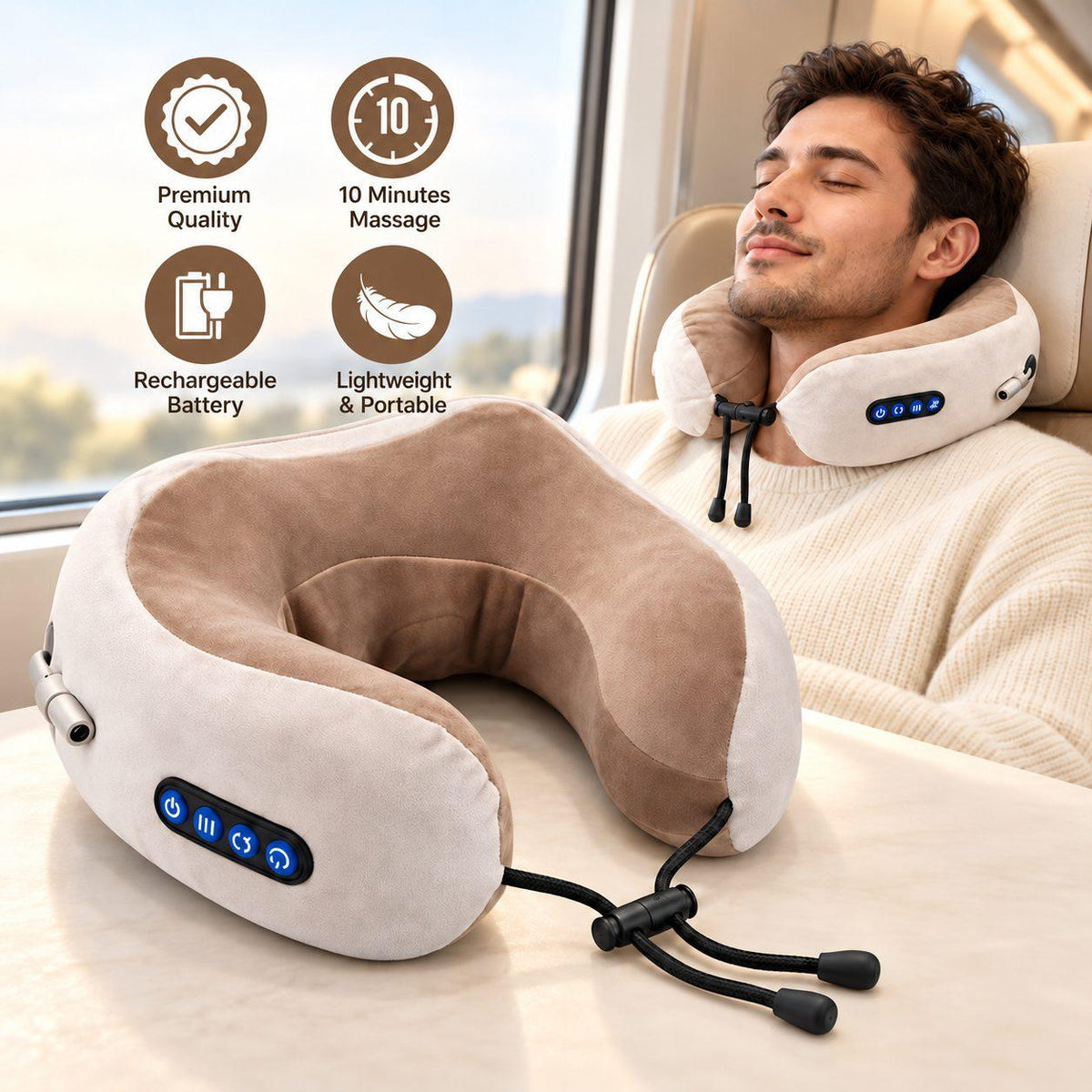 U Shaped Neck Massager