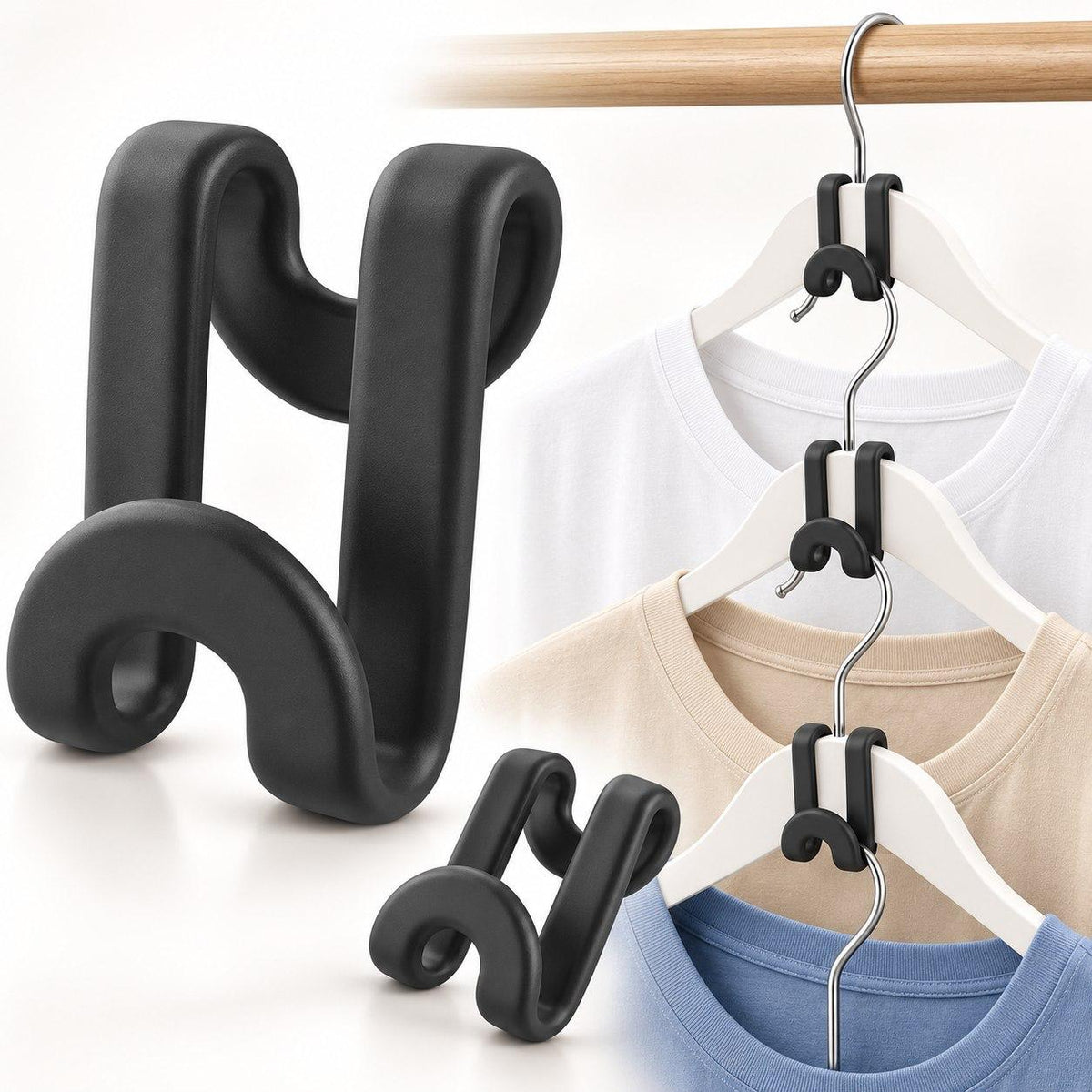 Clothes Hanger Connector Hooks ( 40 PCS )