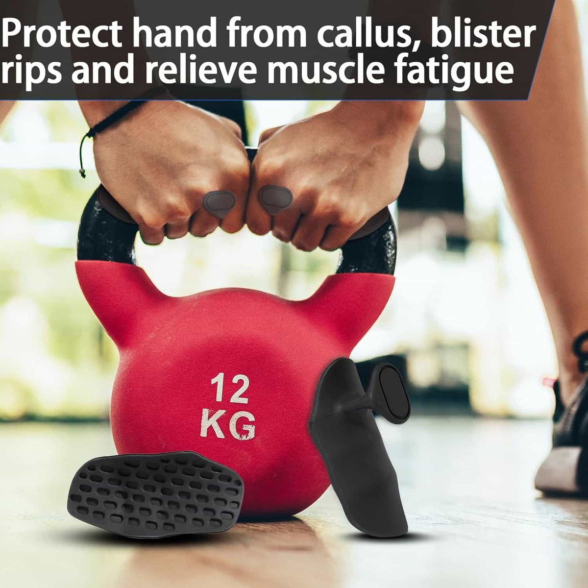Anti - Slip Workout Grips ( 2 pcs ) - Makfoul