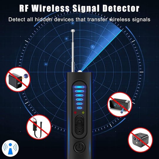 Anti Spy Hidden Camera Detector | كاشف الكاميرا المخفية ومكافحة التجسس - Makfoul