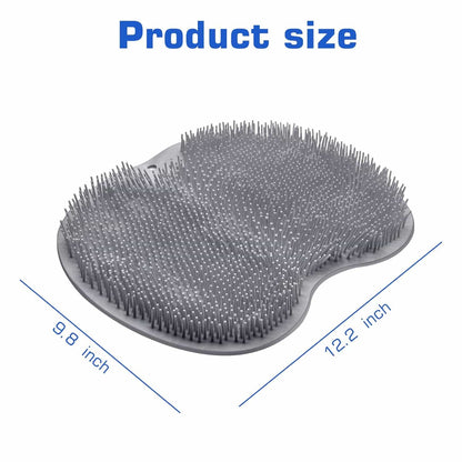 Silicone Shower foot &amp; back scrubber