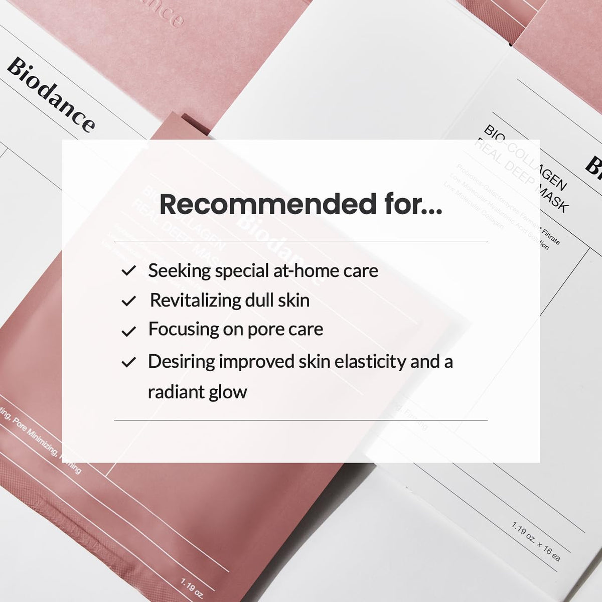 BIODANCE Bio - Collagen Real Deep Mask ( 4 pcs ) - Makfoul