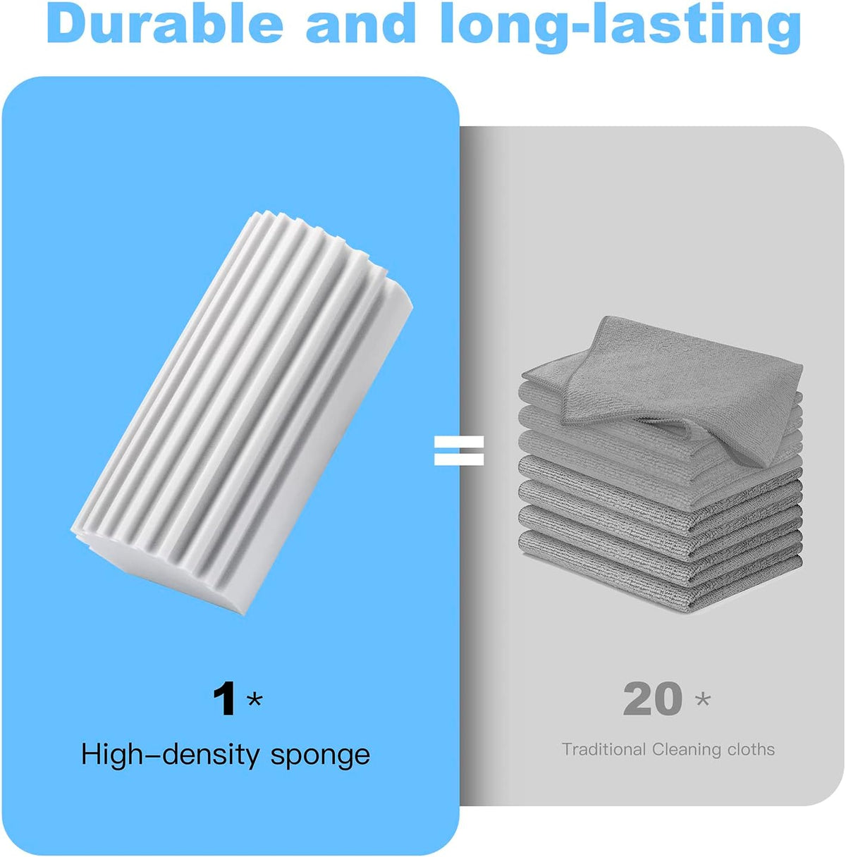 Damp Duster Sponge ( 6 pcs ) - Makfoul