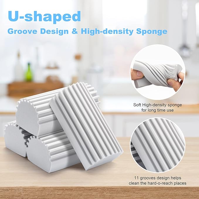 Damp Duster Sponge ( 6 pcs ) - Makfoul