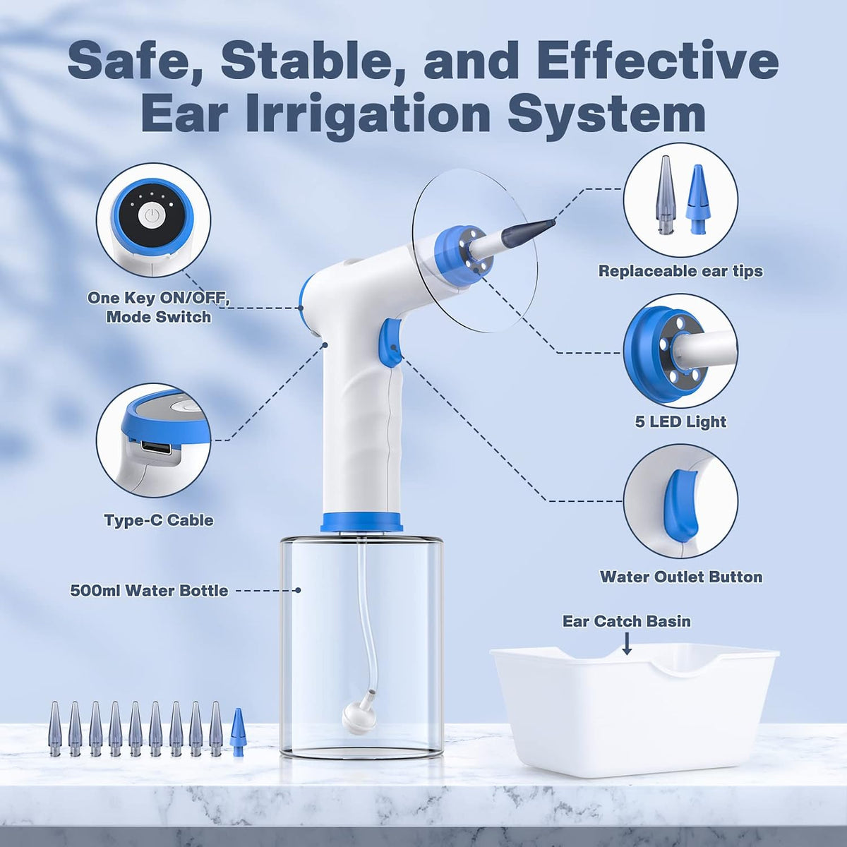 Electric Ear Irrigation Kit - Makfoul