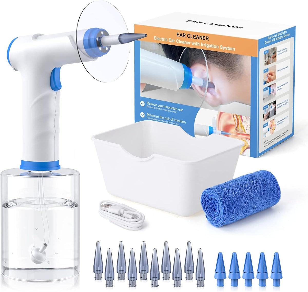 Electric Ear Irrigation Kit - Makfoul