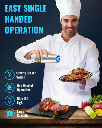 Electric Pepper and Salt Grinder - Makfoul