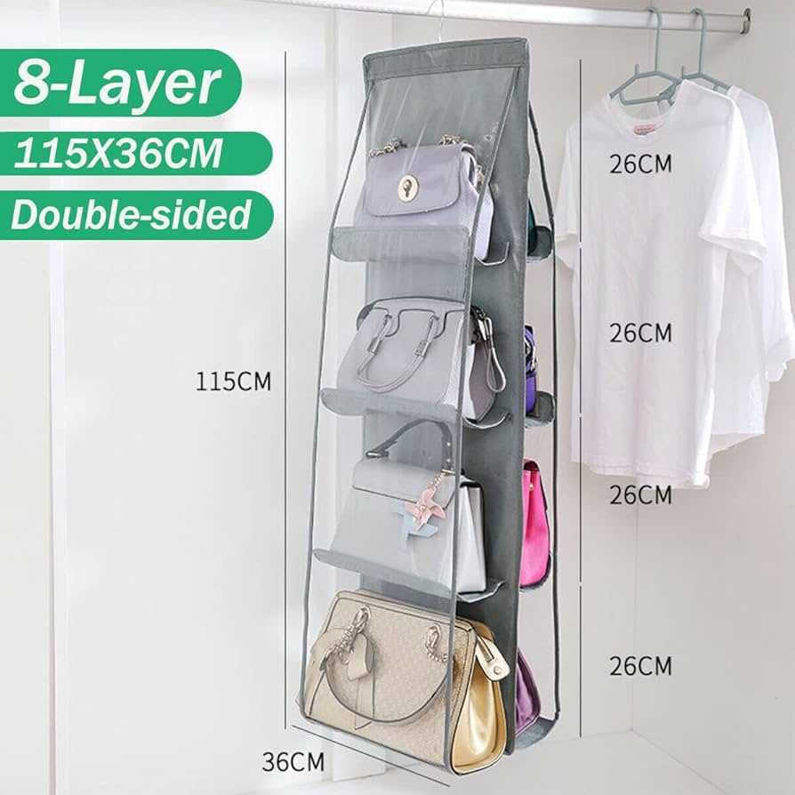 Hanging Handbag Organizer - Makfoul