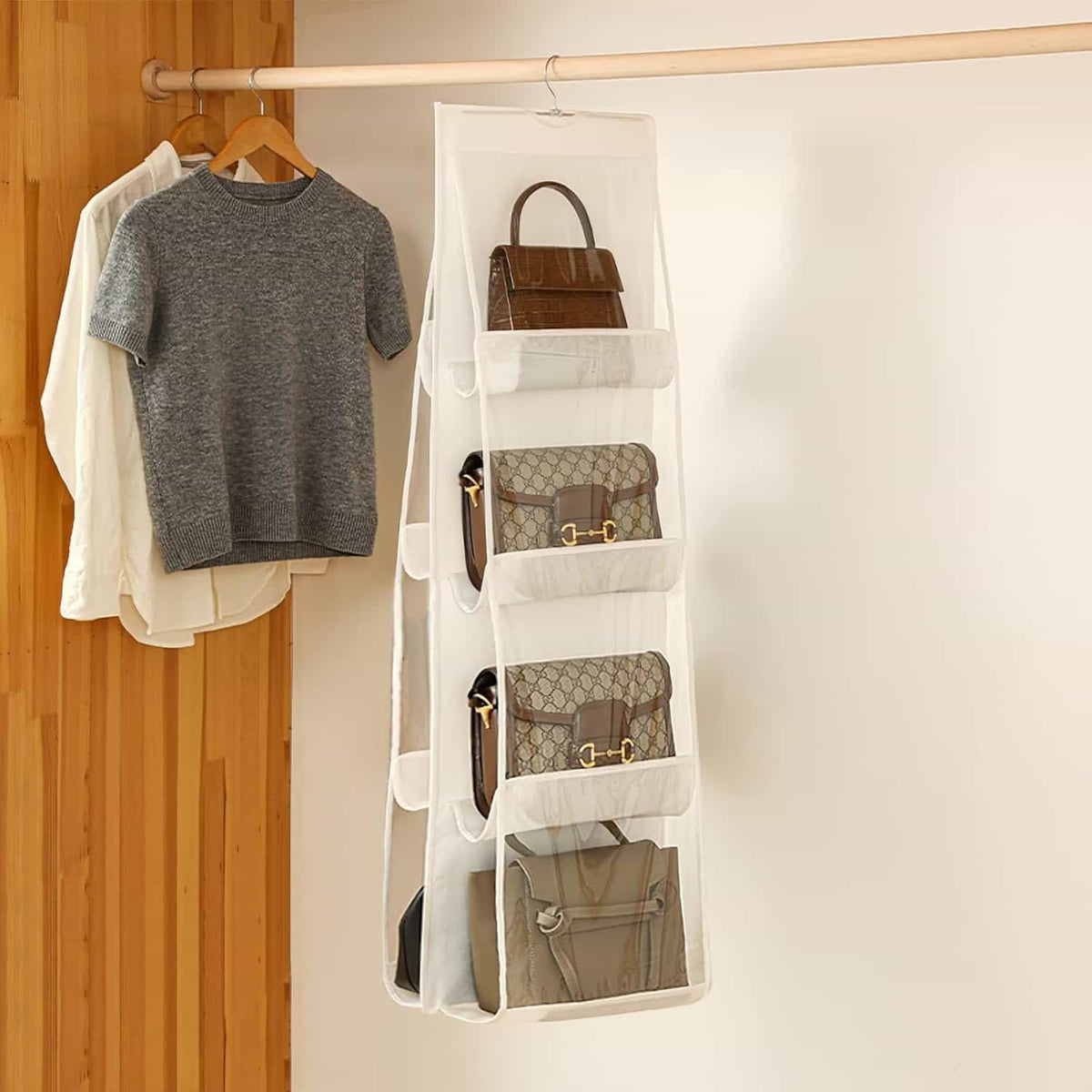 Hanging Handbag Organizer - Makfoul