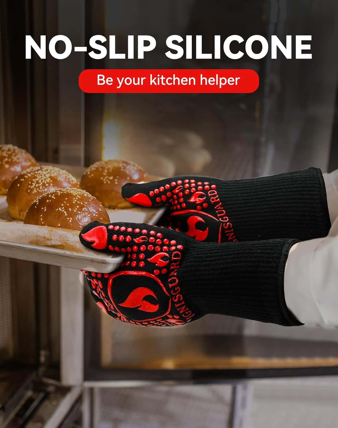 Heat Resistant Gloves ( 1 PAIR ) - Makfoul