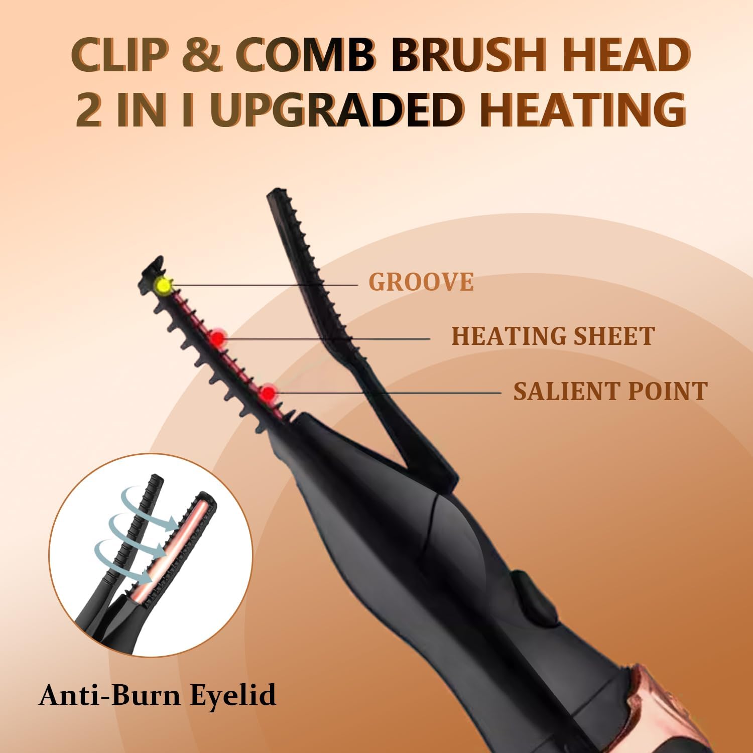 Heated Eyelash Curler - Makfoul