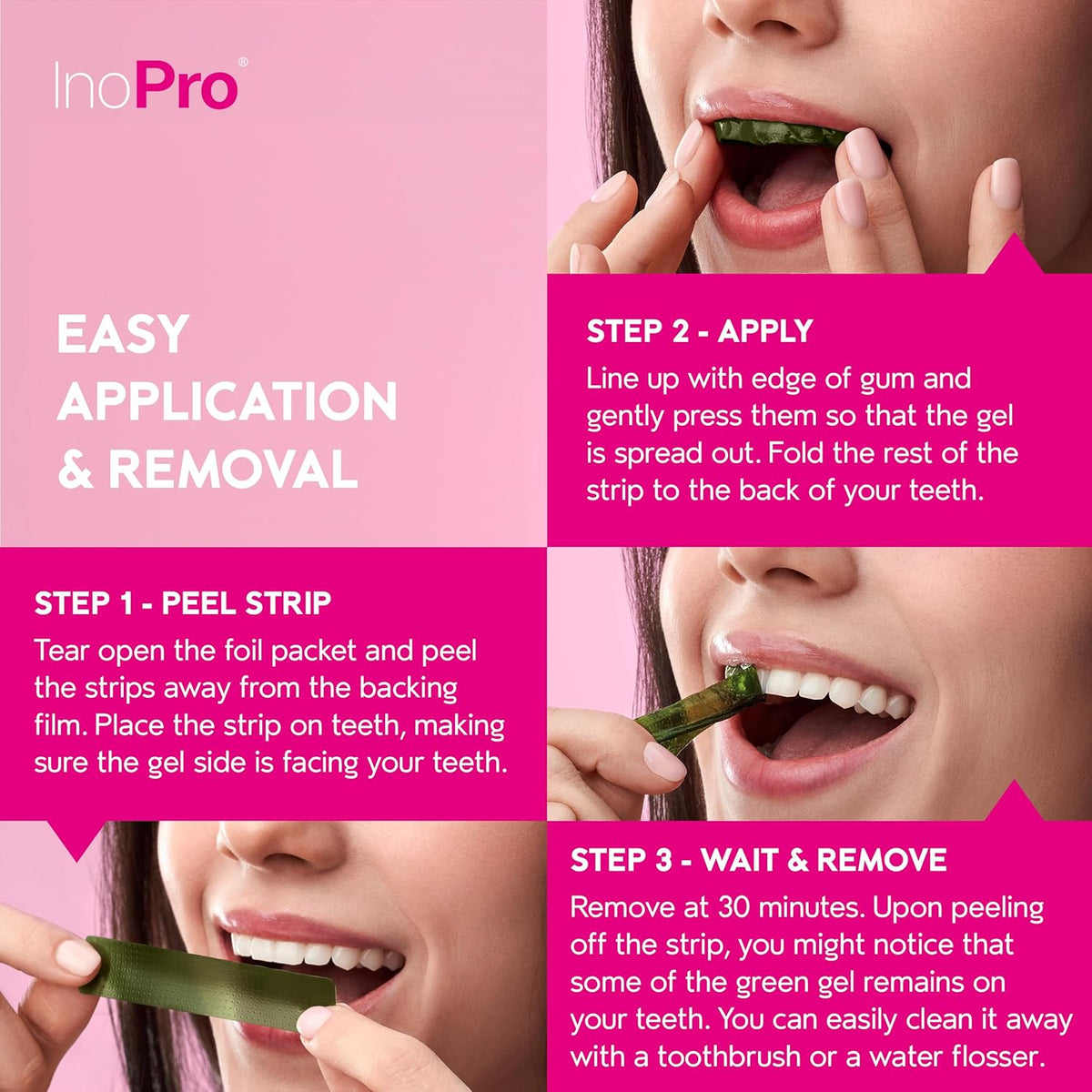 INOPRO ® Teeth Whitening Strips - Makfoul