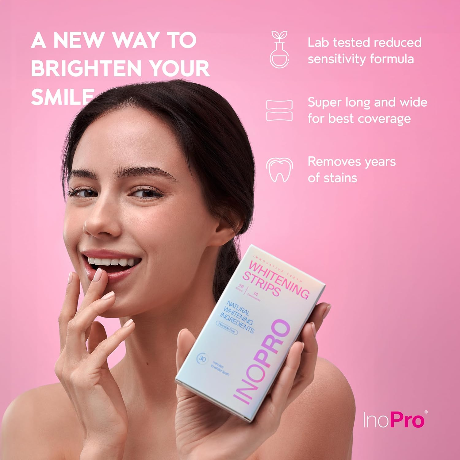 INOPRO ® Teeth Whitening Strips - Makfoul