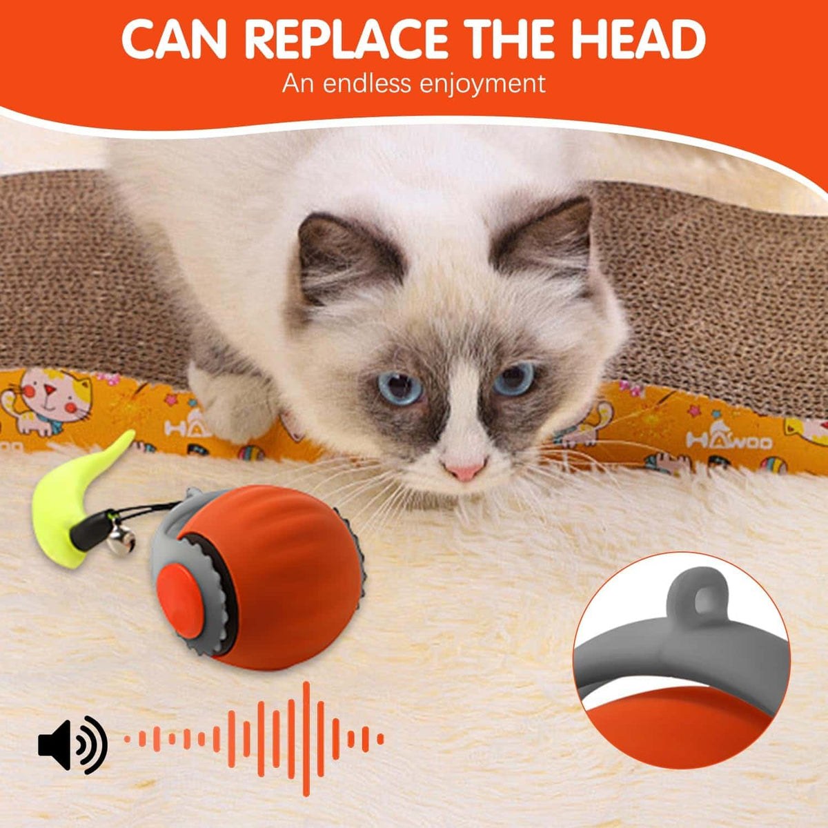 Interactive Pet Ball - Makfoul