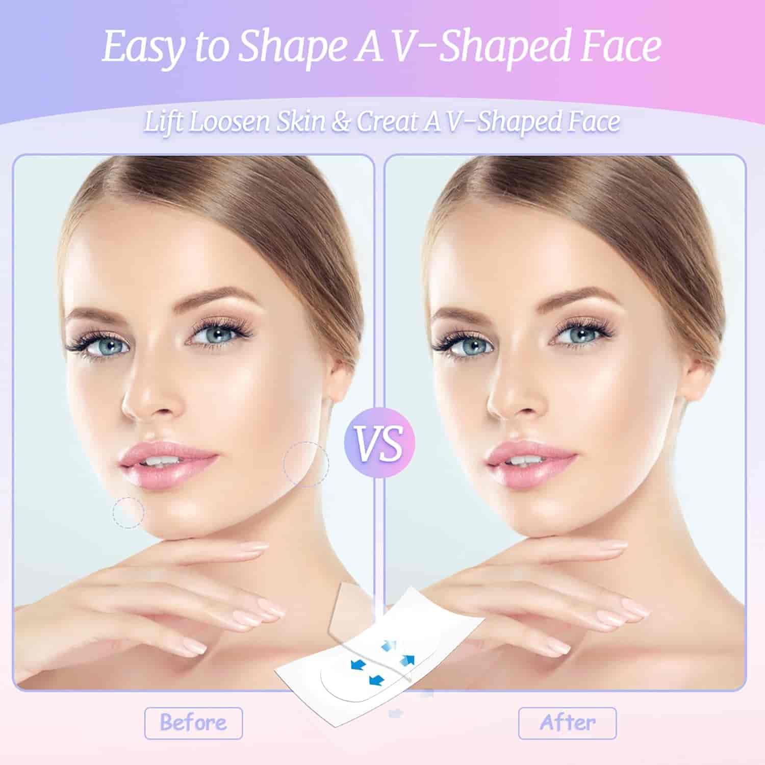 Invisible Face Lifter Tape ( 120 pcs ) - Makfoul