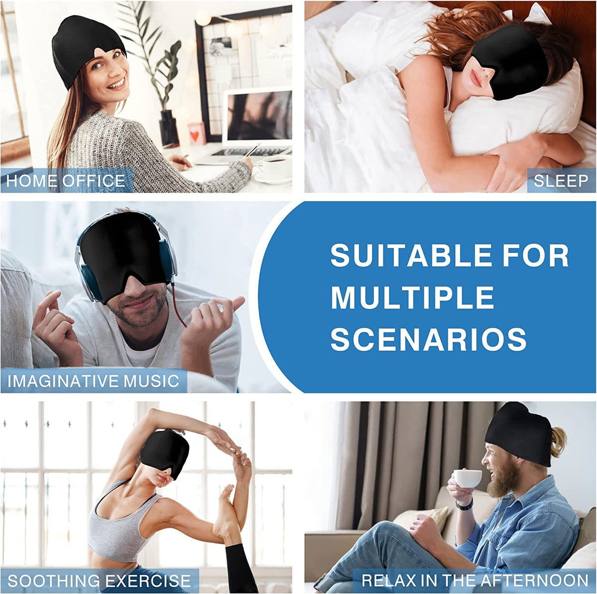 Migraine Relief Hat - Makfoul