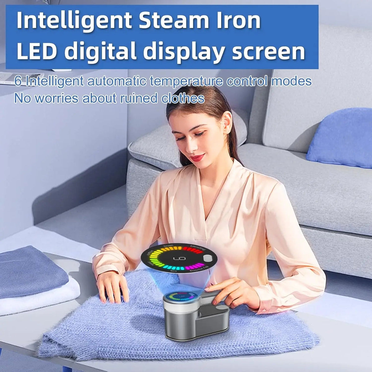 Mini Travel Iron with Steam Function - Makfoul