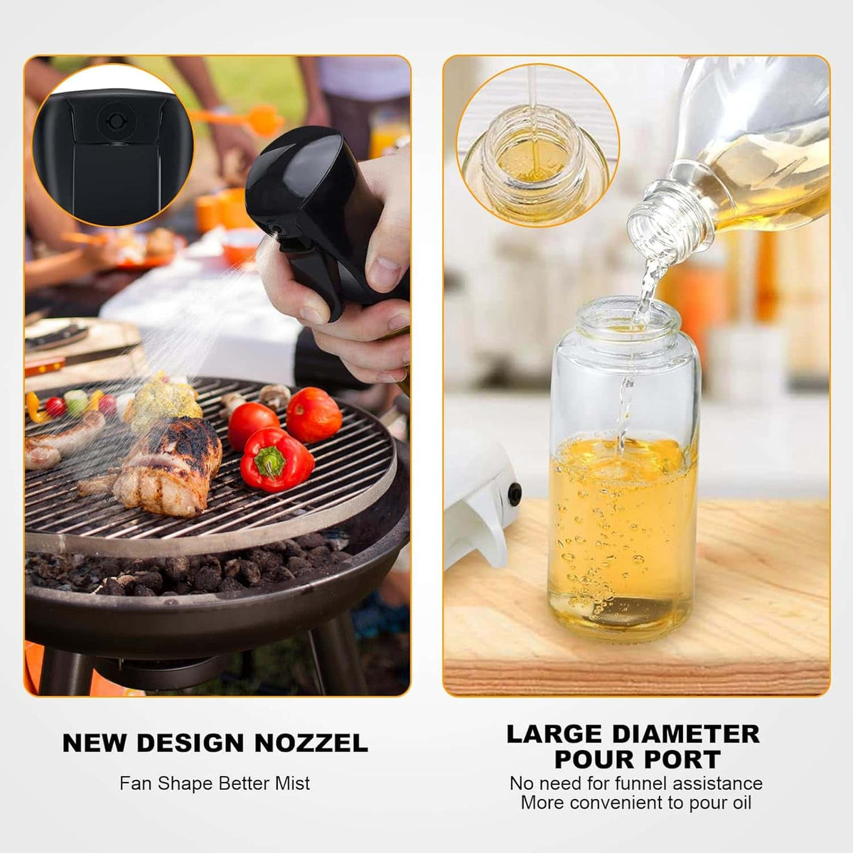 Olive oil spray bottle - Makfoul
