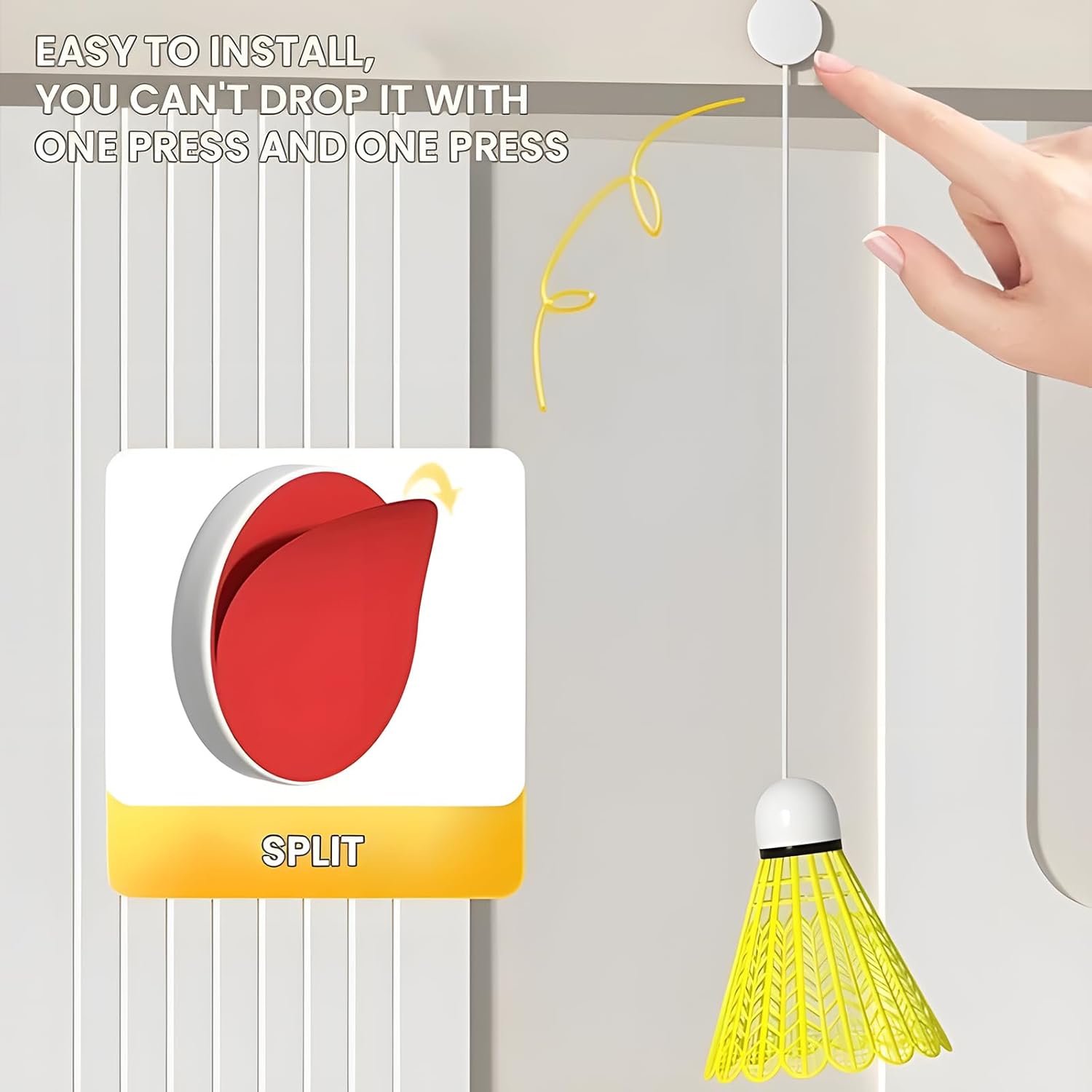 Rebound Badminton Trainer - Makfoul