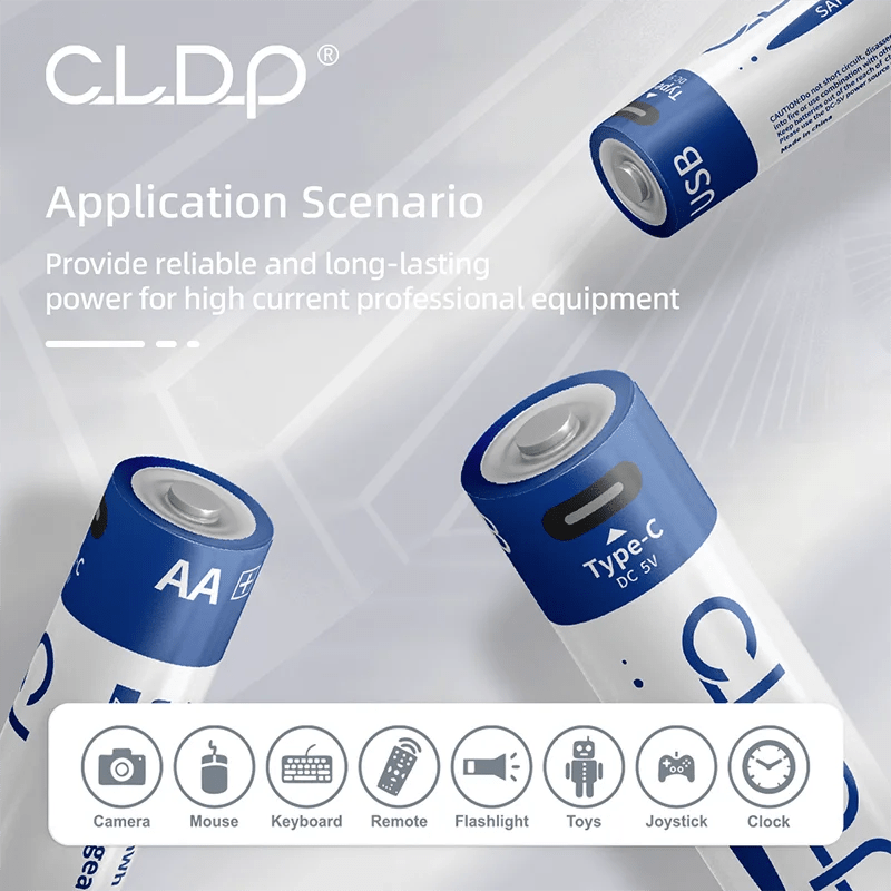 Rechargeable Batteries ( 4 PCS ) - Makfoul