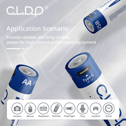 Rechargeable Batteries ( 4 PCS ) - Makfoul