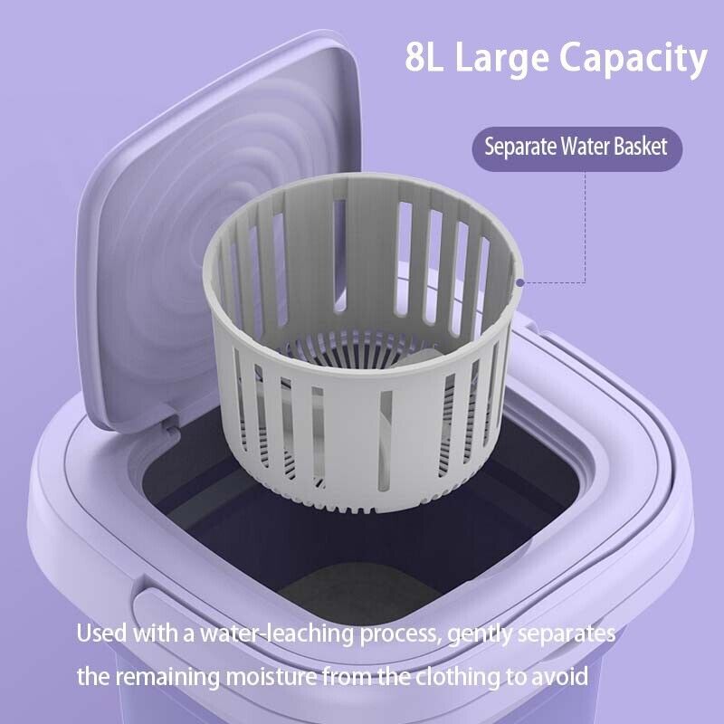 10 L Portable Washing Machine 60 Watt