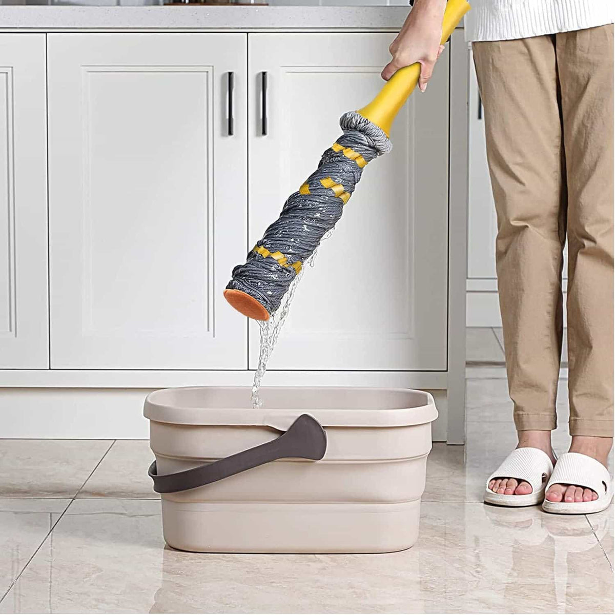 Self Wringing Twist Mop - Makfoul