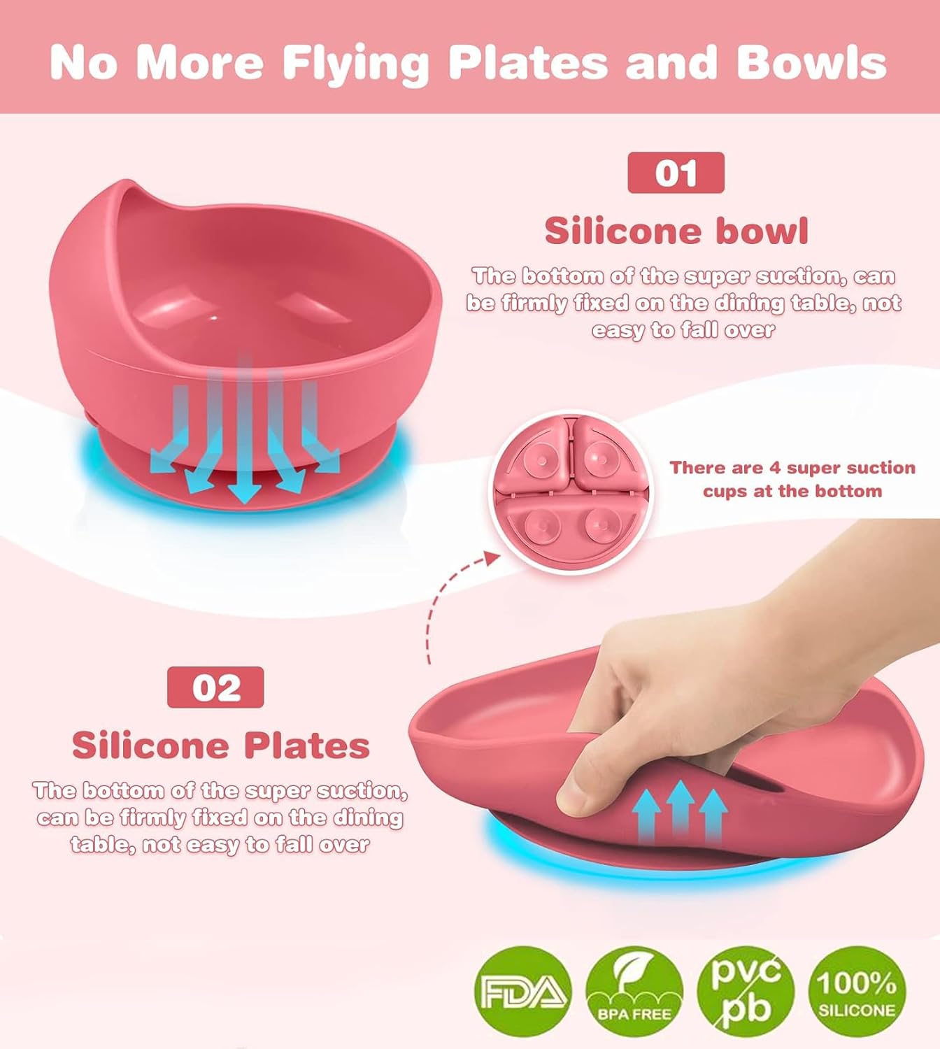 Silicone Baby Feeding Set - Makfoul