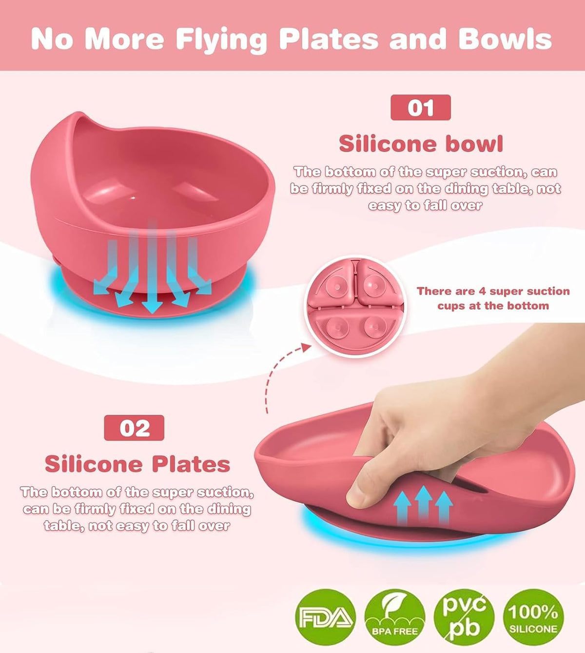 Silicone Baby Feeding Set - Makfoul