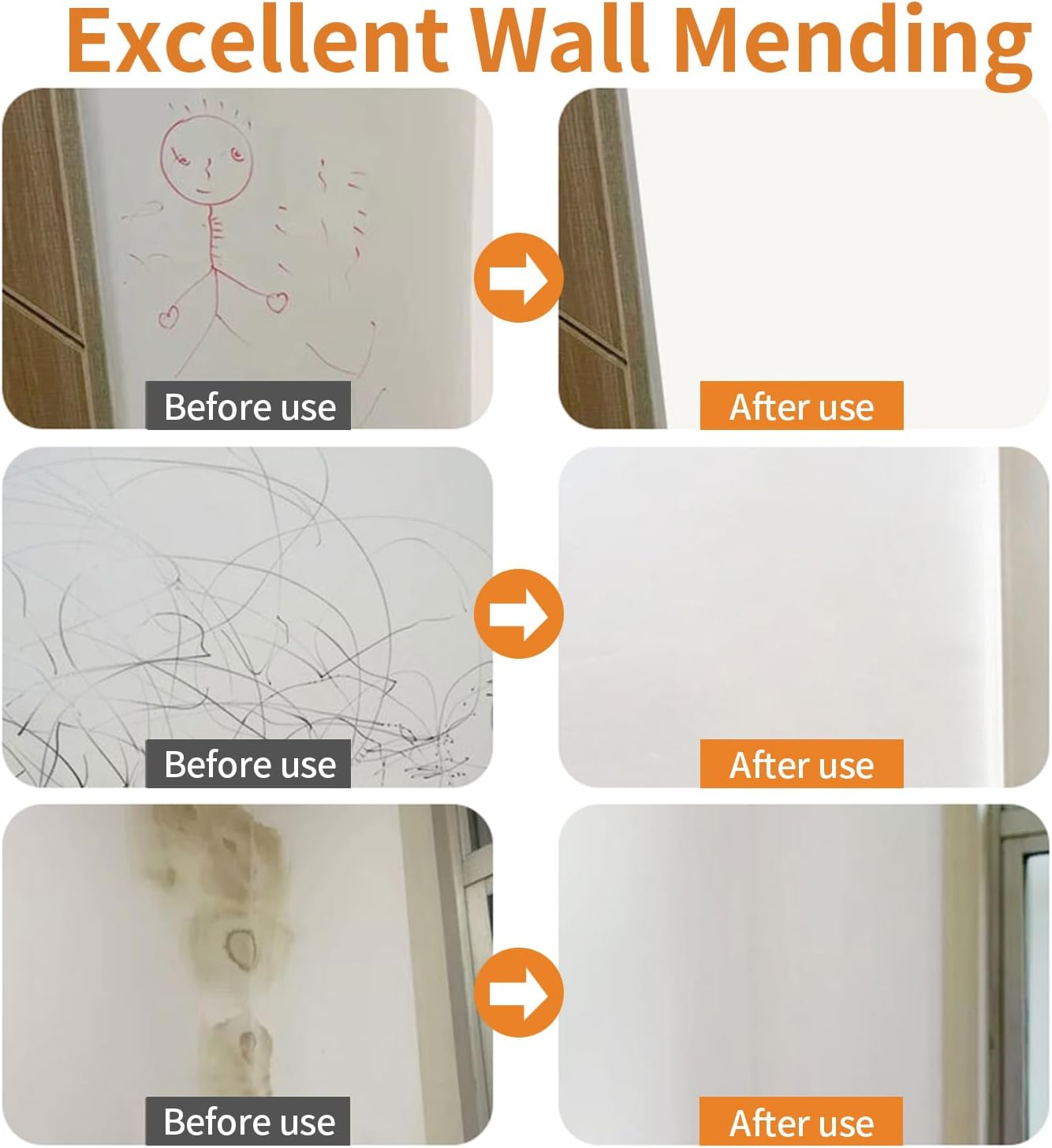 Small Roller Brush Repair ( 500 gram , white ) - Makfoul