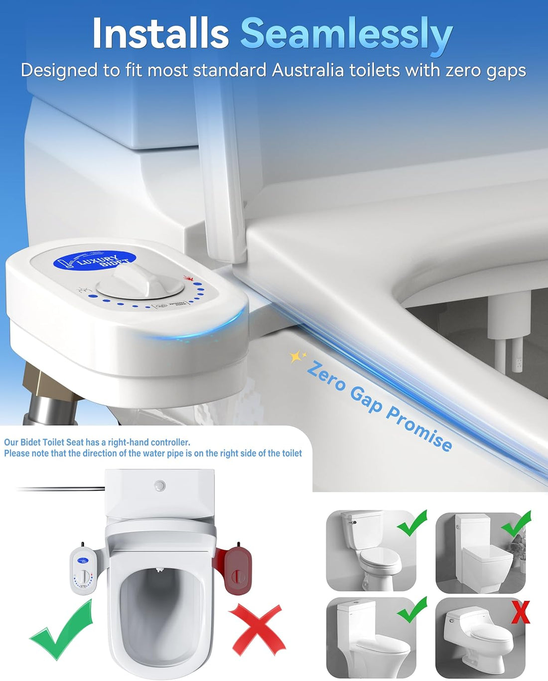 Smart Toilet Bidet - Makfoul