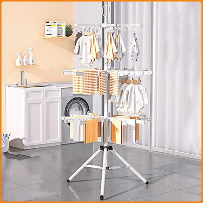 Tripod Clothes Drying Rack - Makfoul