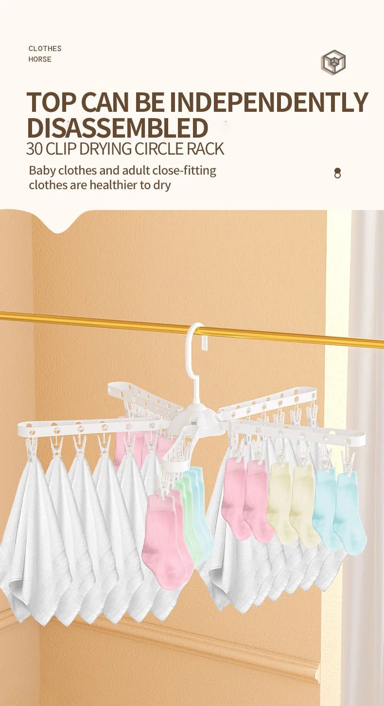 Tripod Clothes Drying Rack - Makfoul