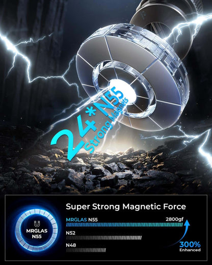 Vacuum Magnetic Phone Holder - Makfoul