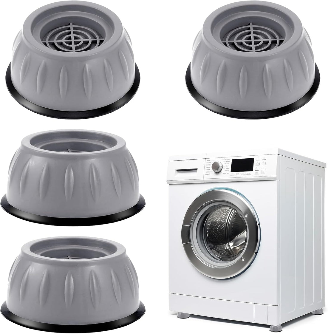Washing Machine Foot Pads for Anti - Vibration ( 4 pcs ) - Makfoul