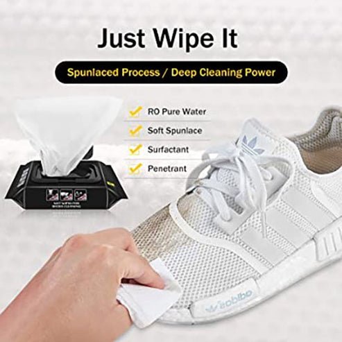 White Shoes Wipes (80 wipes) - Makfoul