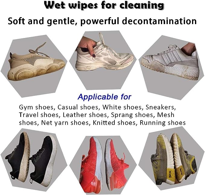 White Shoes Wipes (80 wipes) - Makfoul