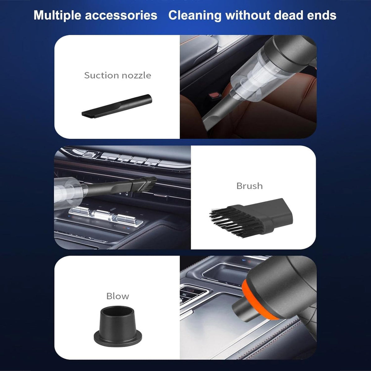 Wireless Handheld Vacuum Cleaner - Makfoul