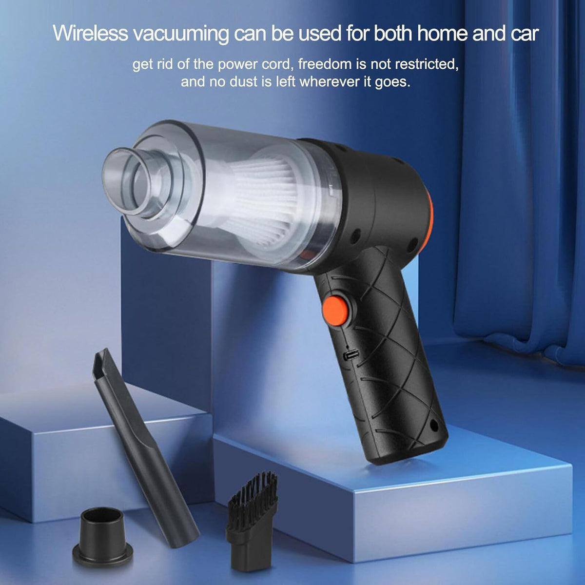 Wireless Handheld Vacuum Cleaner - Makfoul